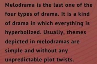 Here are 4 type of of drama, comedy, tragedy, tragicomedy, and melodrama. There important-example-4