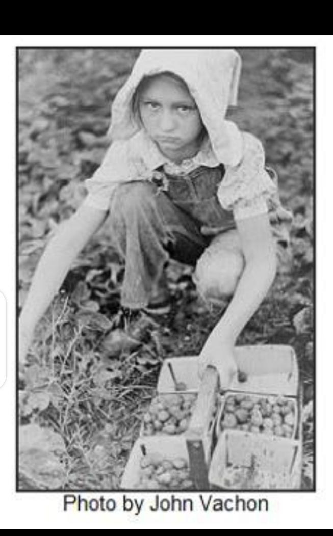 Thismphoto shows a young worker during the great depression. How could this photo-example-1