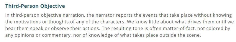 I need help plz ASAP. :) 15 pts From what point of view is the story narrated? a) First-example-2