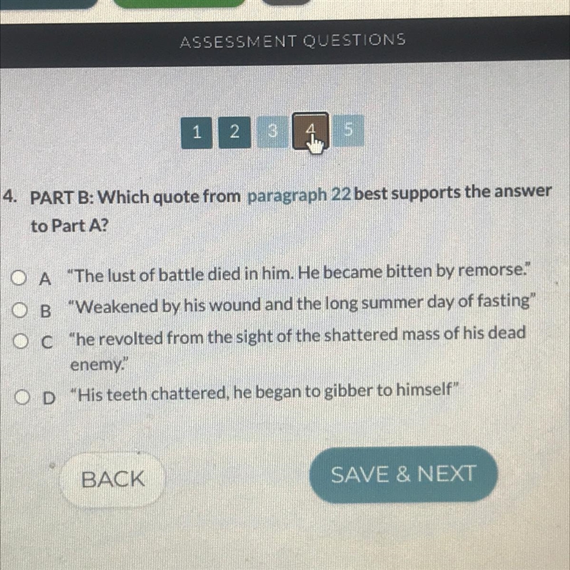 Which is correct? Story: The Sniper-example-1