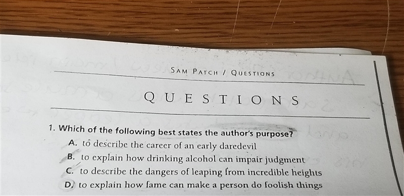 Which of the following best states the author's purpose?-example-1