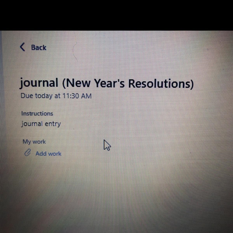 Help me out!! Write a journal entry on your new year’s resolution-example-1