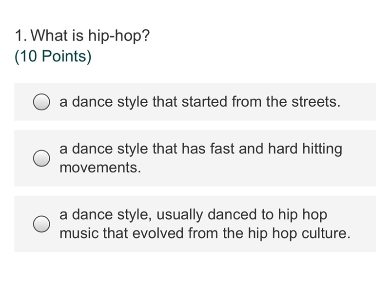 What is hip hop (dance class)-example-1