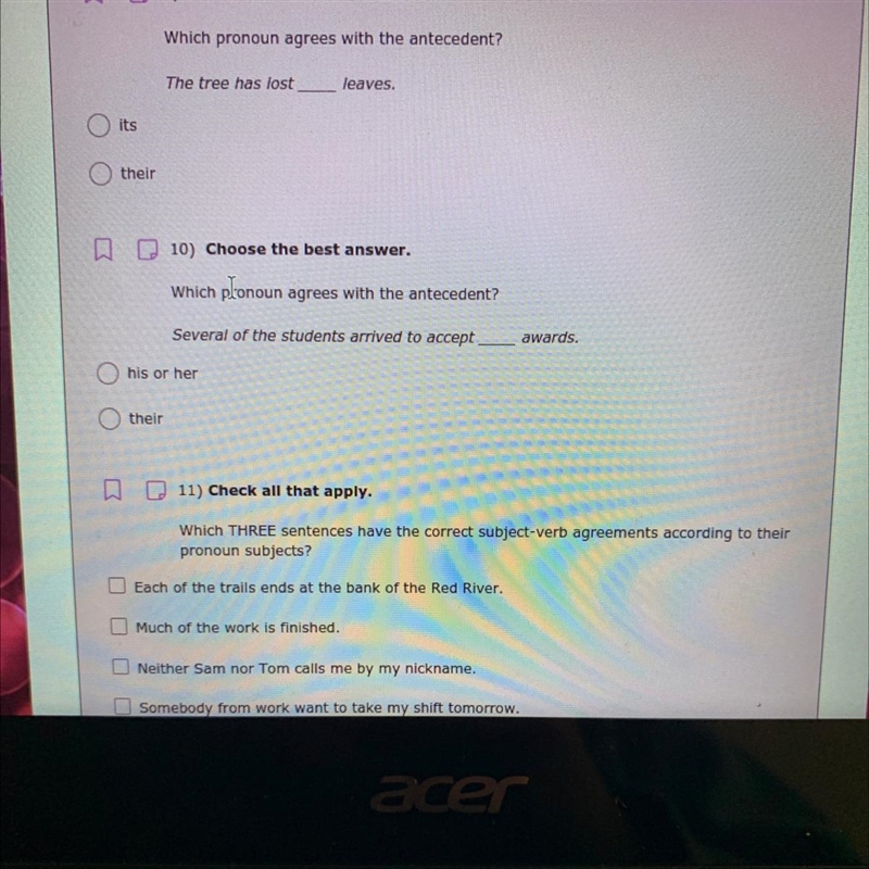 Read and answer 9 and 10-example-1