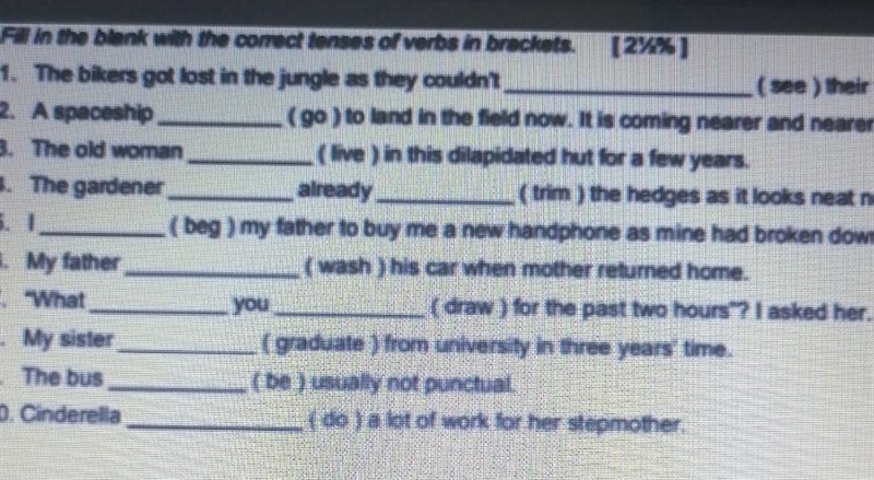 Please help me to solve these questions as soon as possible ​-example-1