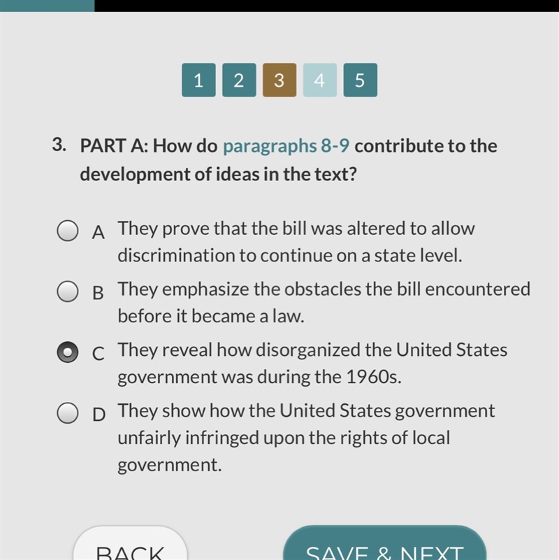 The story is the civil rights act of 1964 on commonlit , i need the answer ASAPP !!-example-1