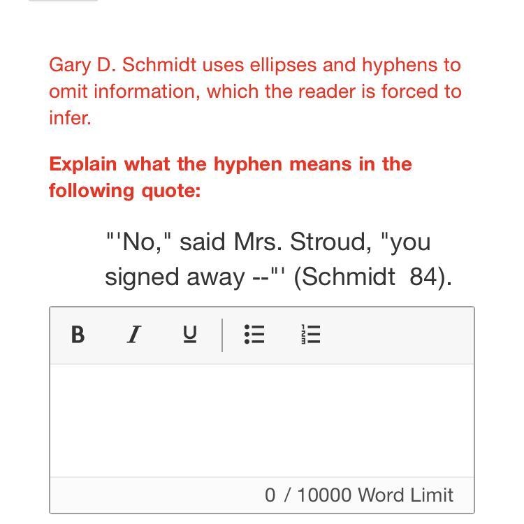 Help me what hyphens means in this quote I need help ASAP-example-1