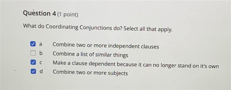 Can a coordinating conjunction make a clause dependent?-example-1