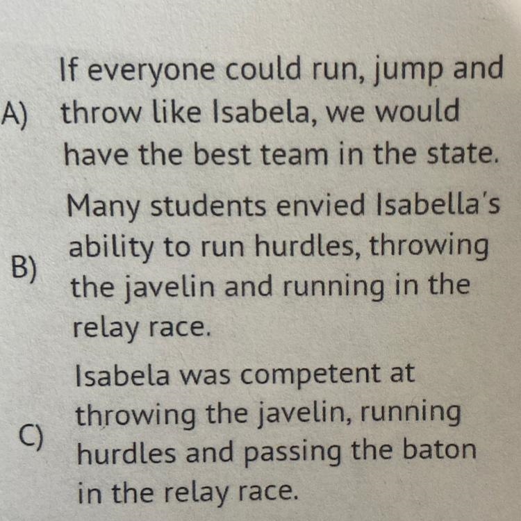 Identify the sentence that lacks parallel structure.-example-1