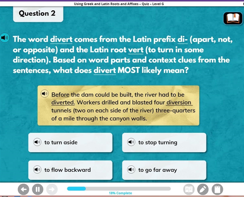 Help, please! What does the word "divert" MOST likely mean? NO LINKS PLEASE-example-1