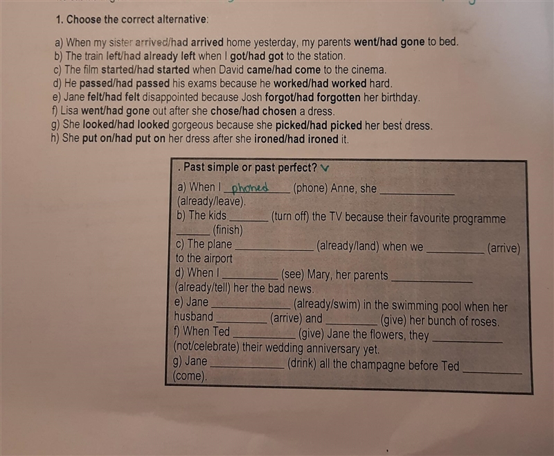 ◇ Please help me complete the English, or tell (if you know) the site where this exercise-example-1