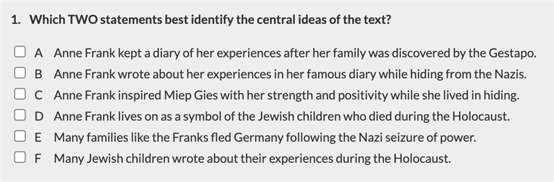 This question is about Anne Frank-example-1