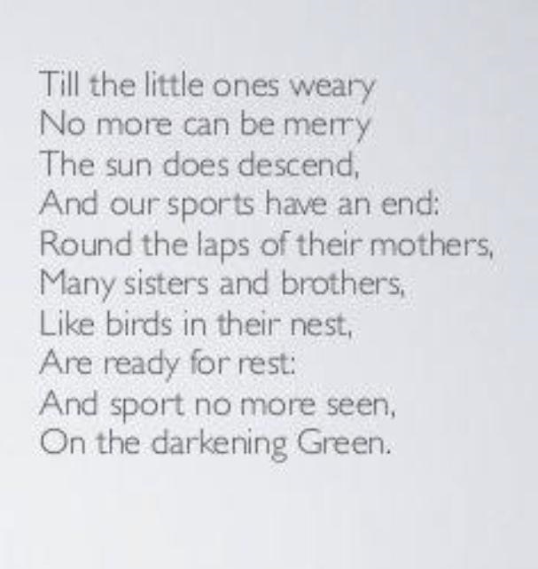 The echoing green last stanza summary-example-1