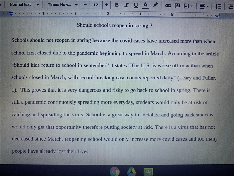 How do I turn this paragraph into an essay !! just need some tips and info-example-2