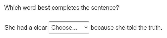 A.Conscience B. composure C. Hypothesis D. repetition-example-1