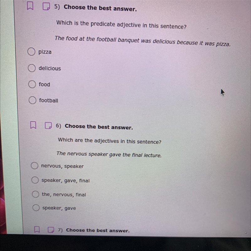 Read and answer 5 and 6-example-1