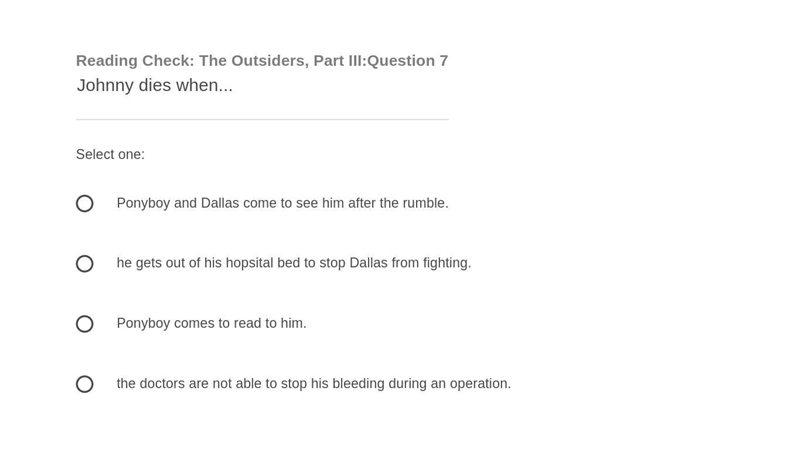 Help!!! anyone who read the outsiders-example-1