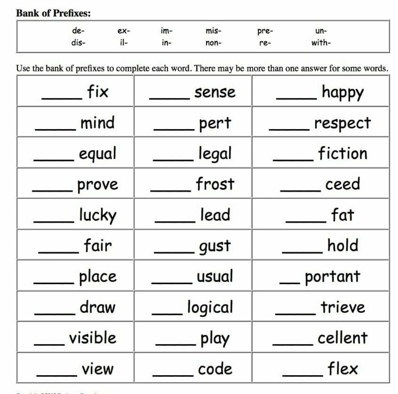 Hi guys can you guys answer the Prefixes​-example-1