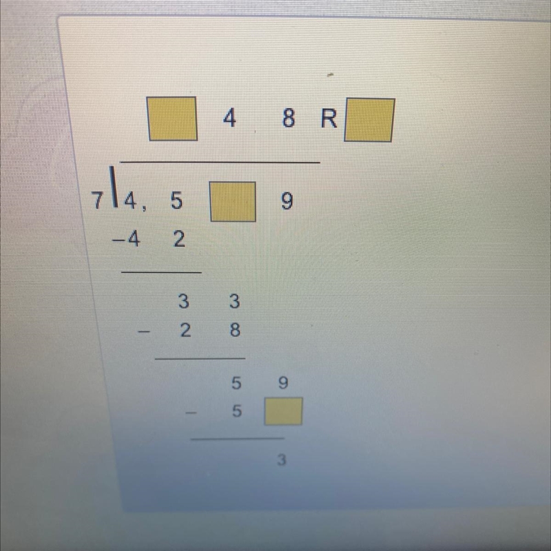 Enter a digit in each box to complete the division problem?-example-1