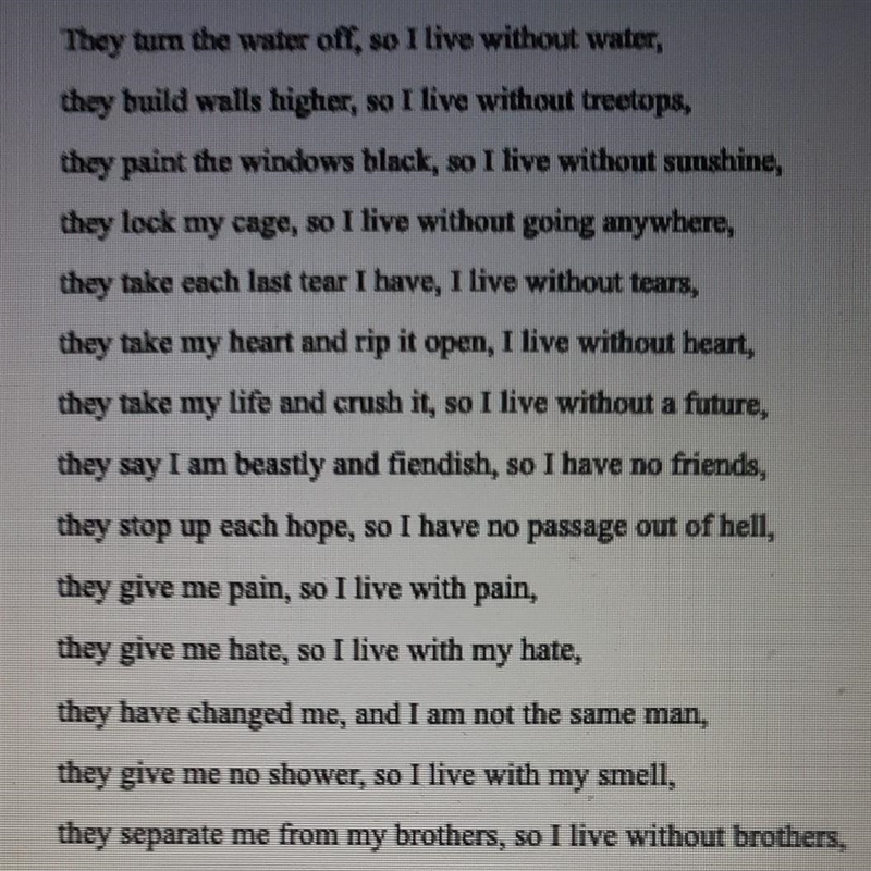 Reading Comprehension "Who Understands Me but Me". Which two qualities does-example-1