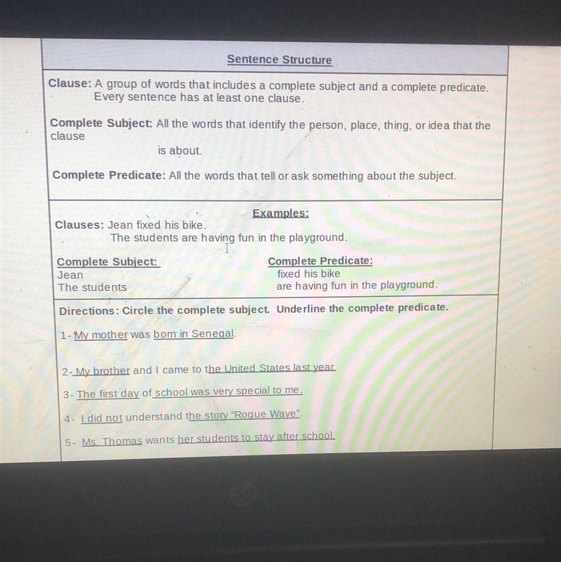 Need help with 1,2,3,4, and 5-example-1