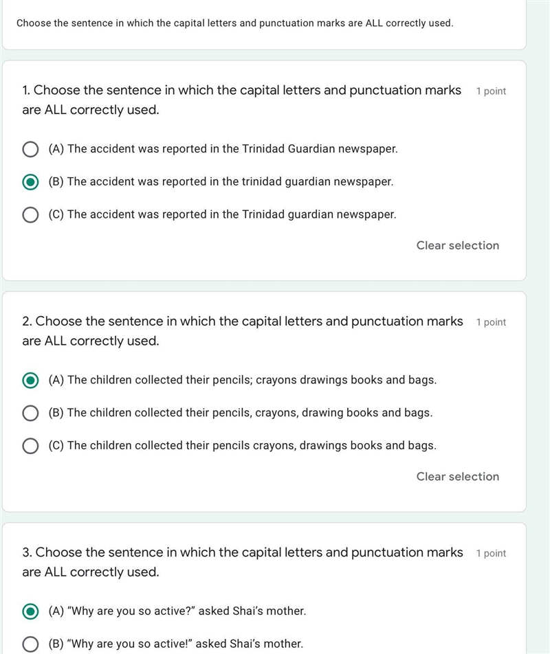 Please help me ASAP,is these answers right and please correct me if it’s not.-example-1