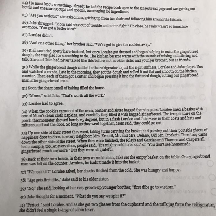 I need help ASAP please!!... 1. Which of these options is a resolution to the story-example-1