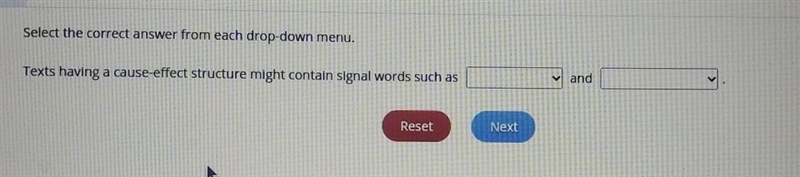 the choices in the first blank are "consequently" and "likewise&quot-example-1