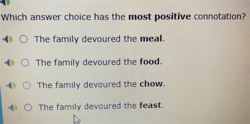 Identify words with positive and negative connotations pleaseeeeeeeee help me ​-example-1