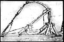 Hurry A diagram showing a beam that is pulled backward and secured to the ground using-example-1