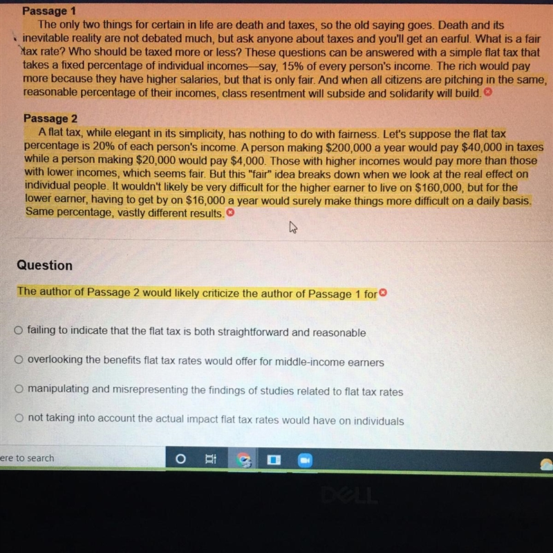 The author of Passage 2 would likely criticize the author of Passage 1 for-example-1