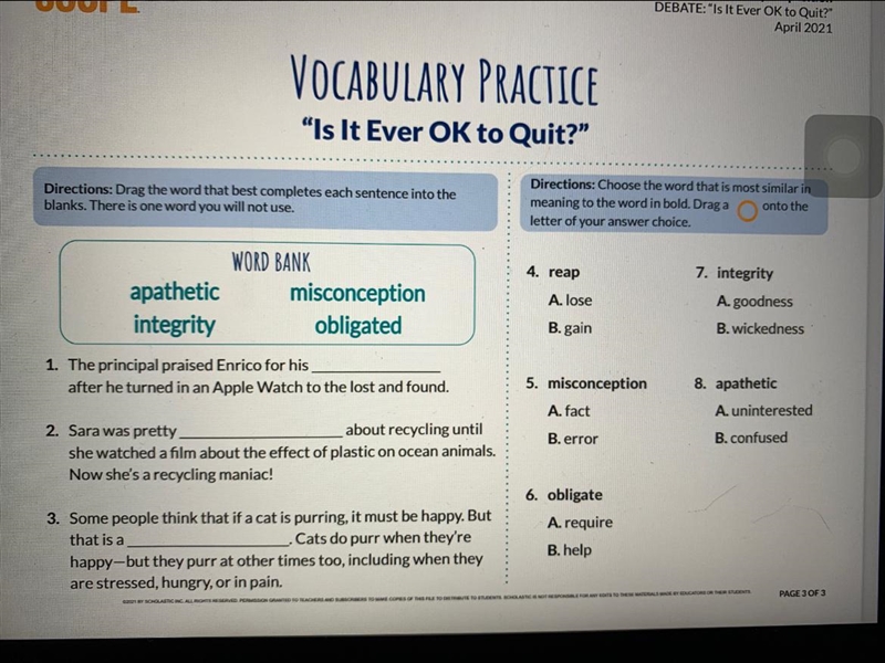 Help me plz on my vocabulary hw:((-example-1