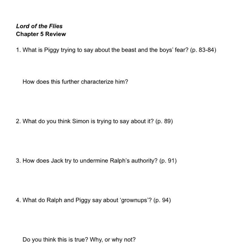 ￼I need help in question 3 it says How does Jack try to undermine Ralph’s authority-example-1