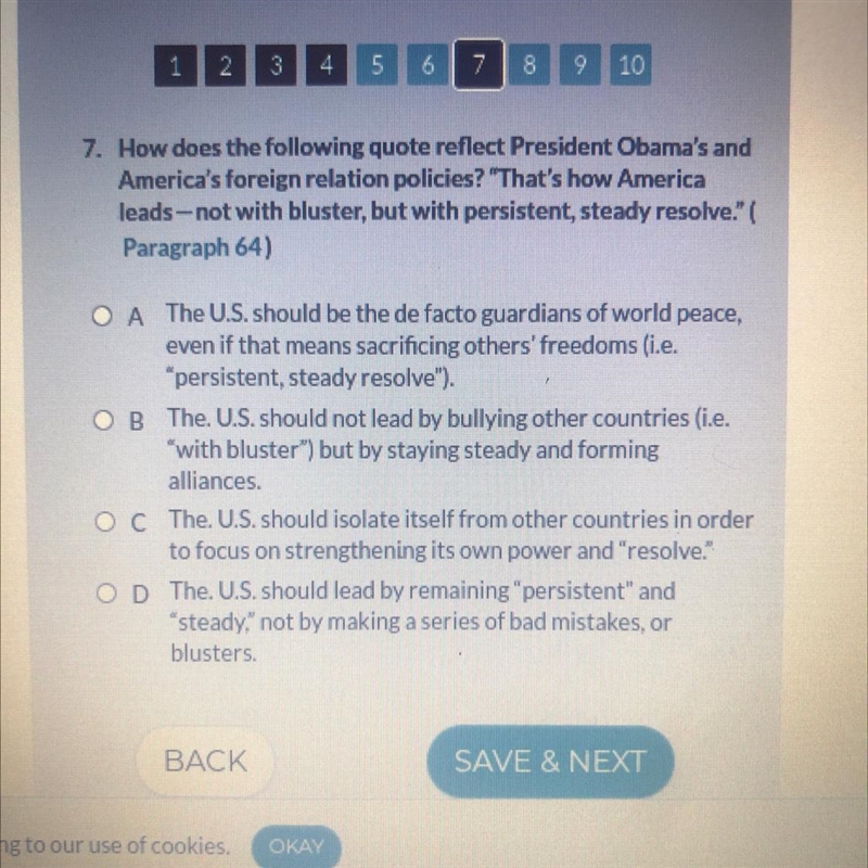 Article “ President Obama of 2015 state of the union address” please help-example-1