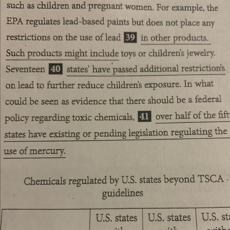 40!! A) NO CHANGE B) states have passed additional restrictions' C) states have passed-example-1