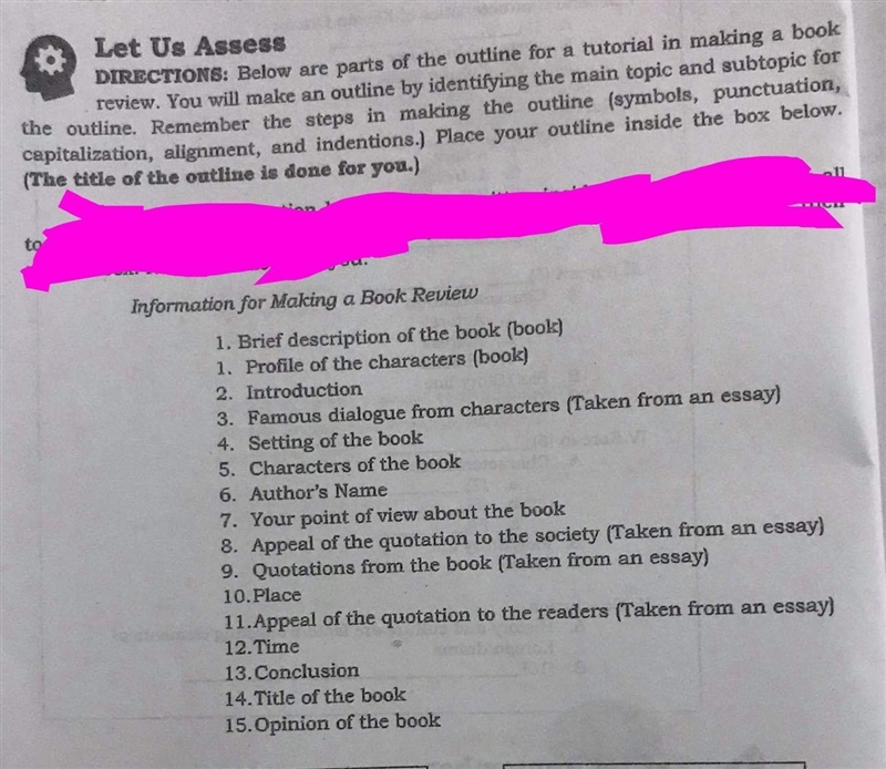 Read the instruction first and then answer. I need help guys help me..-example-1