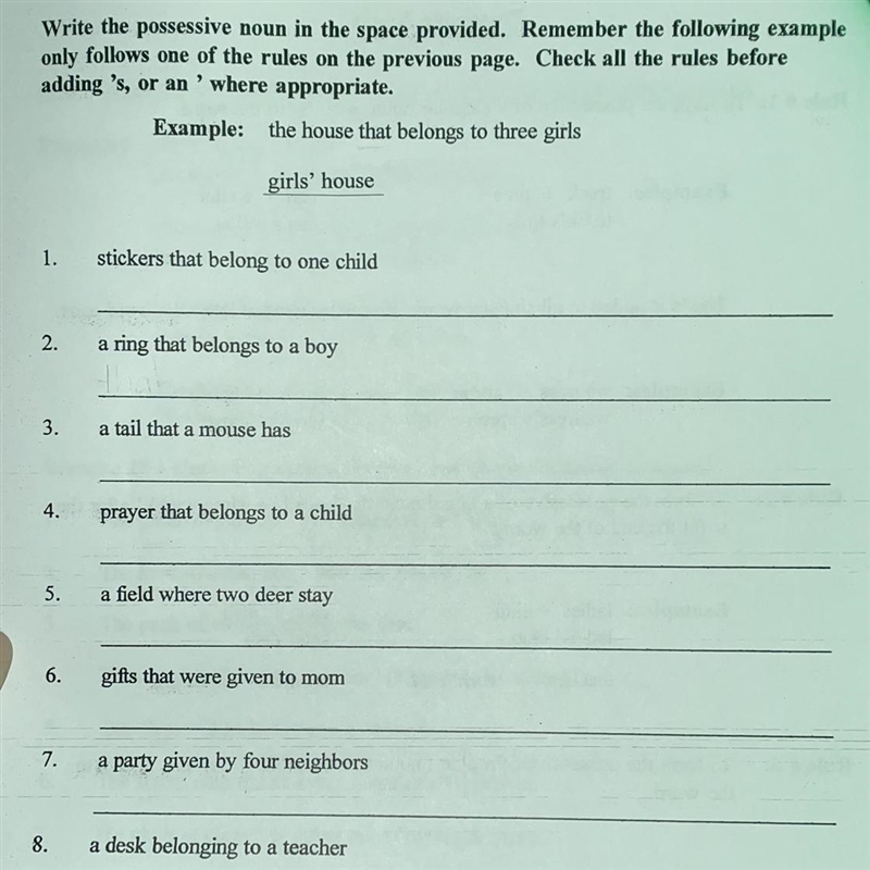 What’s numbers 1 through 8-example-1