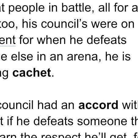 What does “cachet & accord mean?” (Again: I didn’t have time to research got distracted-example-1