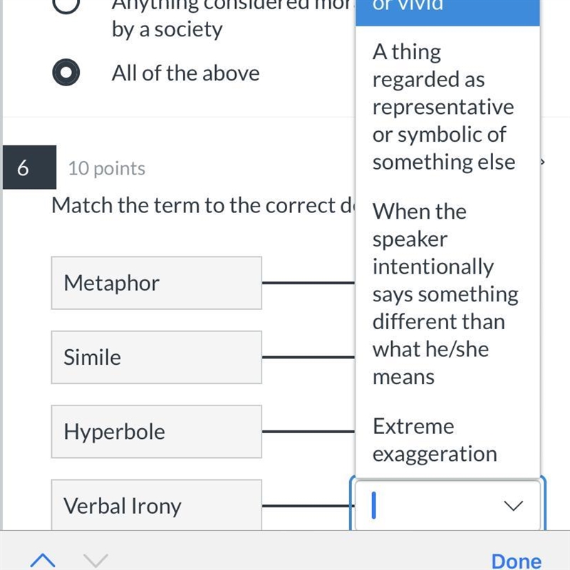 Match the term to the correct definition-example-1