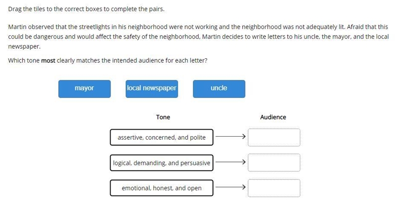 Where do I put mayor and local newspaper?-example-1