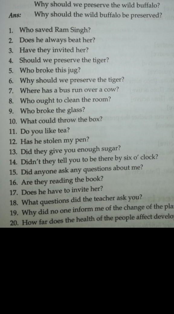 Please answer questions number 4, 14,15 and 19​ change into passive voice-example-1