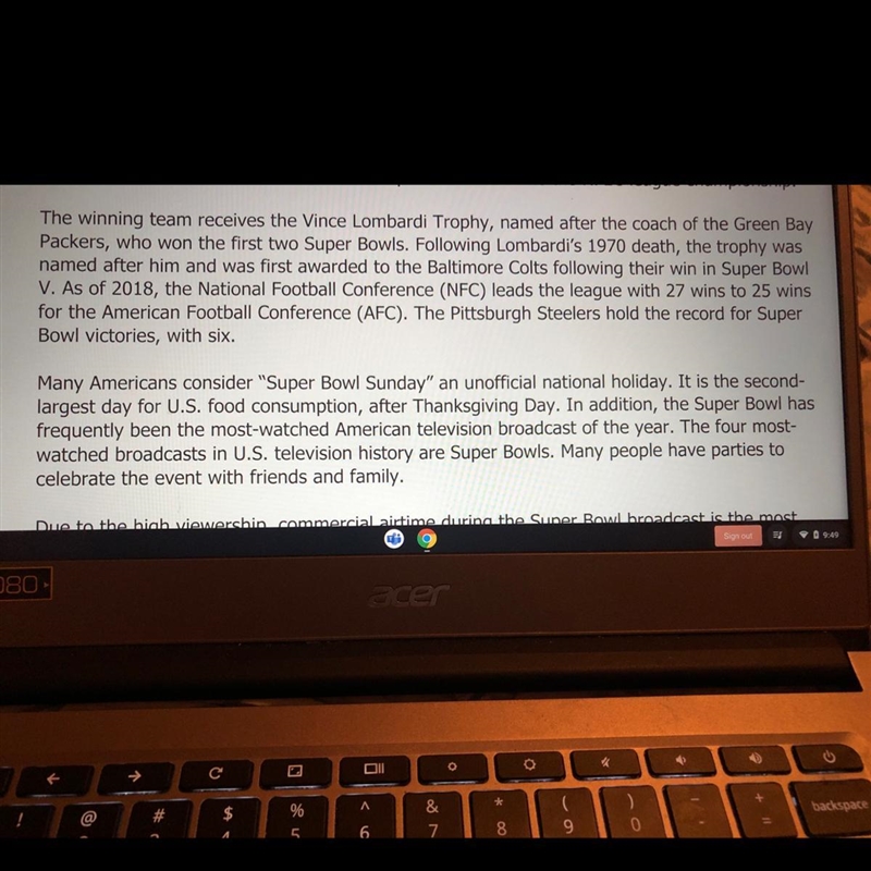 What is the central idea for paragraph 1-example-1