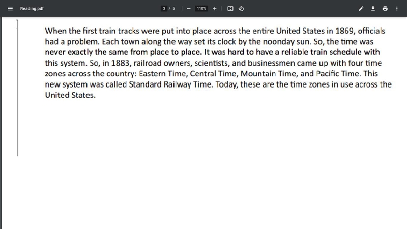 What is the central message or possible theme of the passage?-example-1