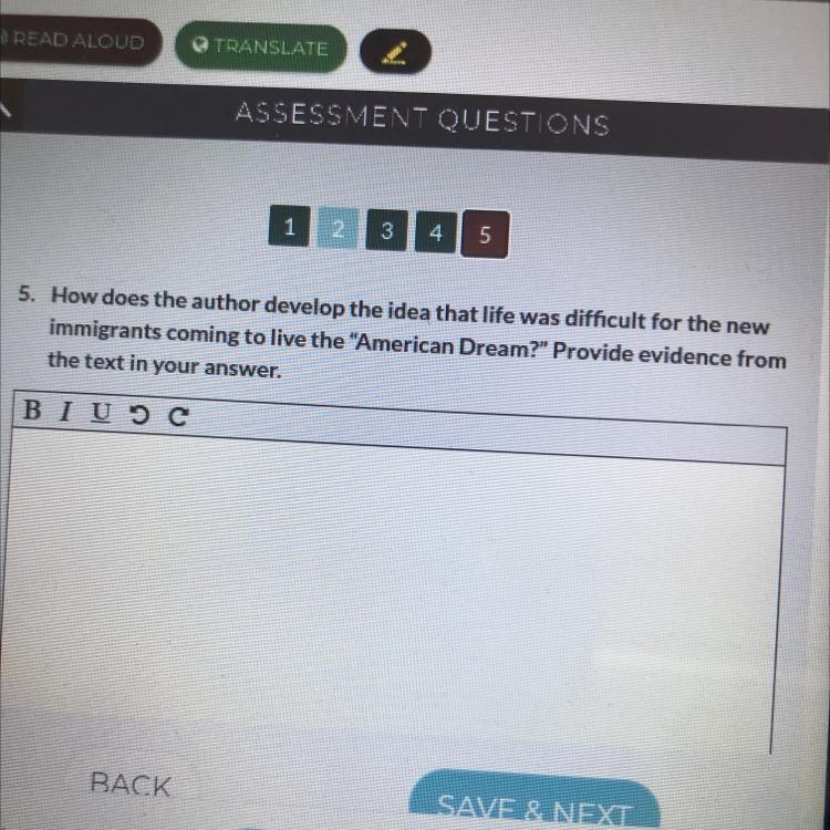 The rush of immigrants commonlit, anyone know the answer to this?-example-1