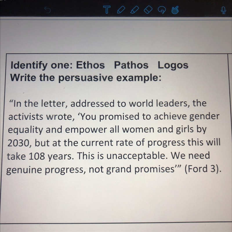 Is this ethos, pathos, or logos?-example-1