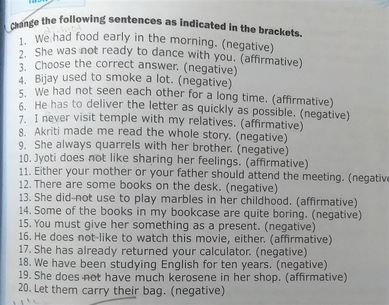 Hello guys Good morning to all friends. Can any one help me in grammar homework. ​-example-1