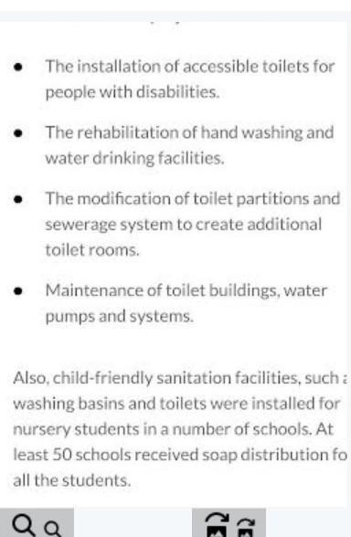 Ways of improving sanitation in the school ​-example-1