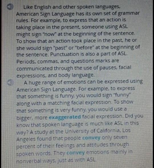 What do people who use American Sign Language and people who use spoken language have-example-1