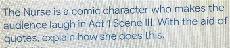 Romeo and Juliet - The answer has to be one paragraph with a minimum of 6 lines and-example-1