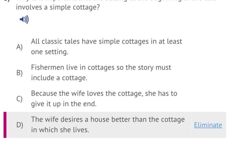 Why is it important that the setting at the beginning of the tale involves a simple-example-1